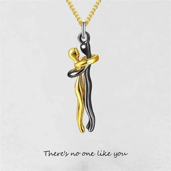 Unity Hug Couple Necklace - Image 5