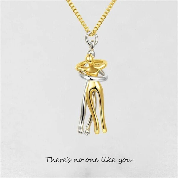 Unity Hug Couple Necklace - Image 6