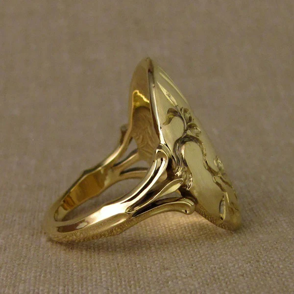 Hummingbird Flower Ring - Image 5