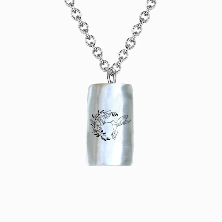 925 Sterling Silver Hummingbird Necklace - Gift For Animal Lover - Image 11