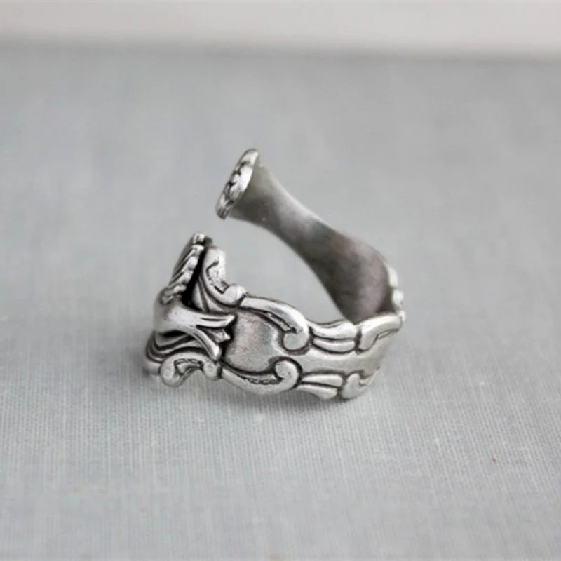 Hummingbird Spoon Memorial Ring - Image 4