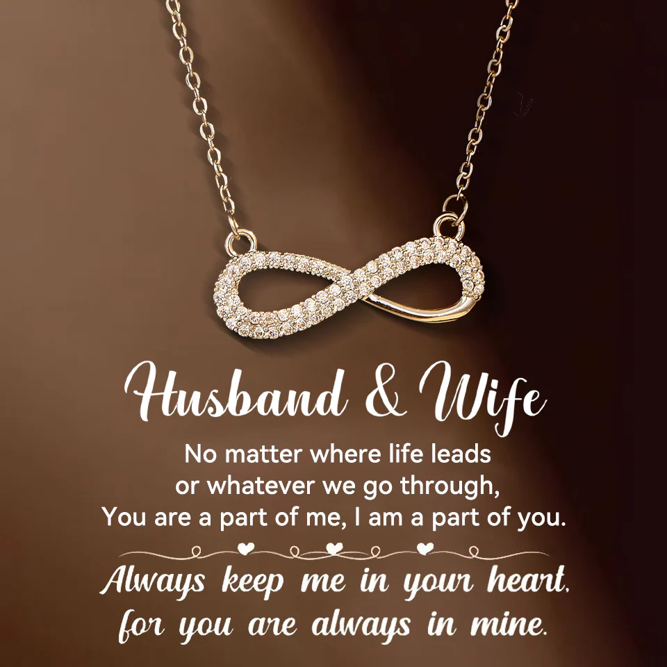 Husband and Wife Forever Linked Together Necklace