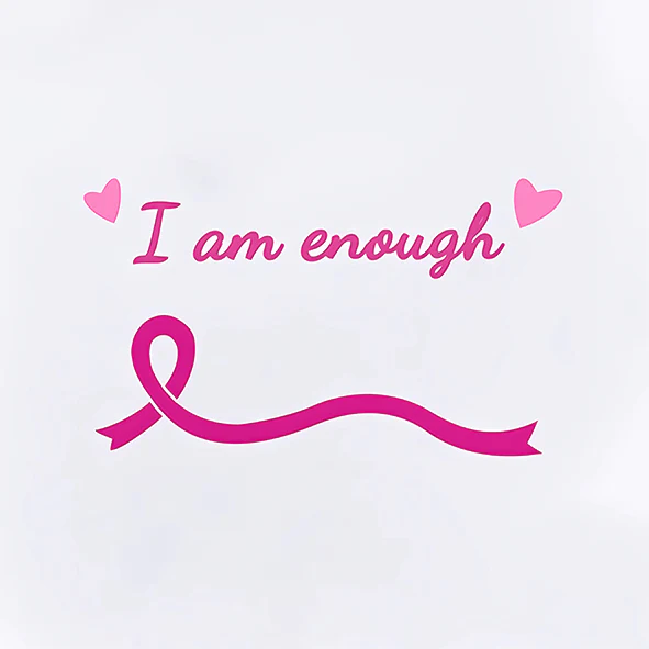 I Am Enough Rose Quartz Ring - Image 8