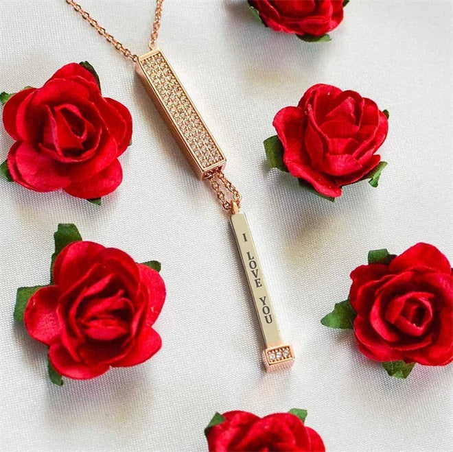 I Love You - Hidden Message Necklace - Image 11