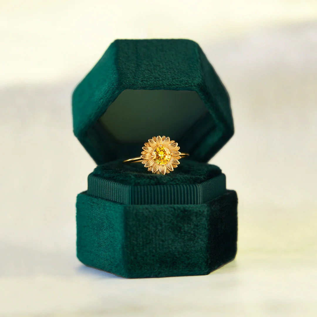 I Would Change The World For You Sunflower Ring - Image 8