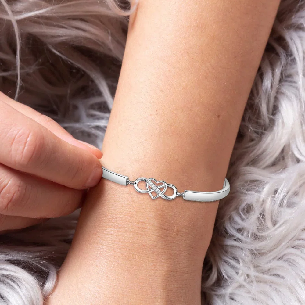 To My Daughter-In-Law | You Are Also My Daughter-In-Heart | Infinity Heart Bracelet - Image 5