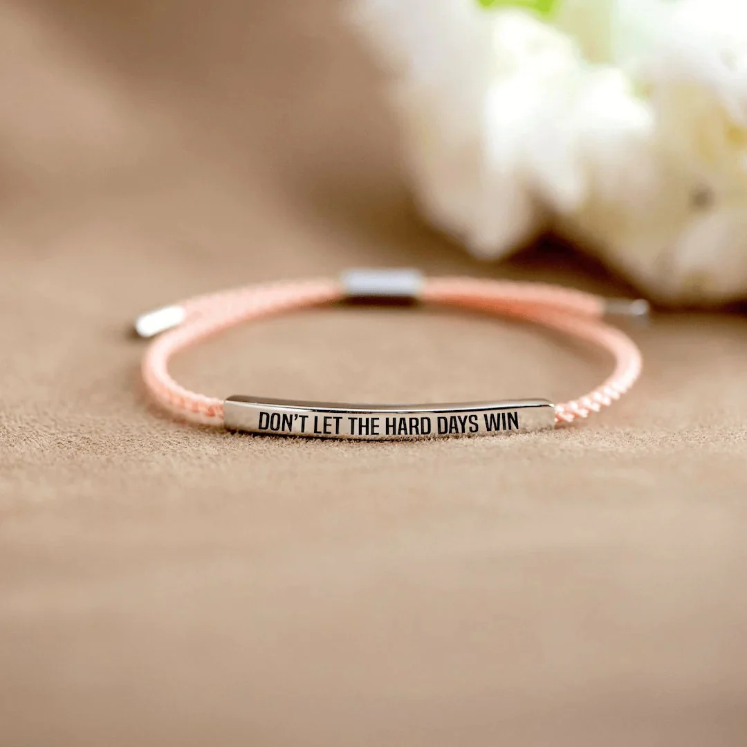 FOR LOVE - DON'T LET THE HARD DAYS WIN BRACELET - Image 12