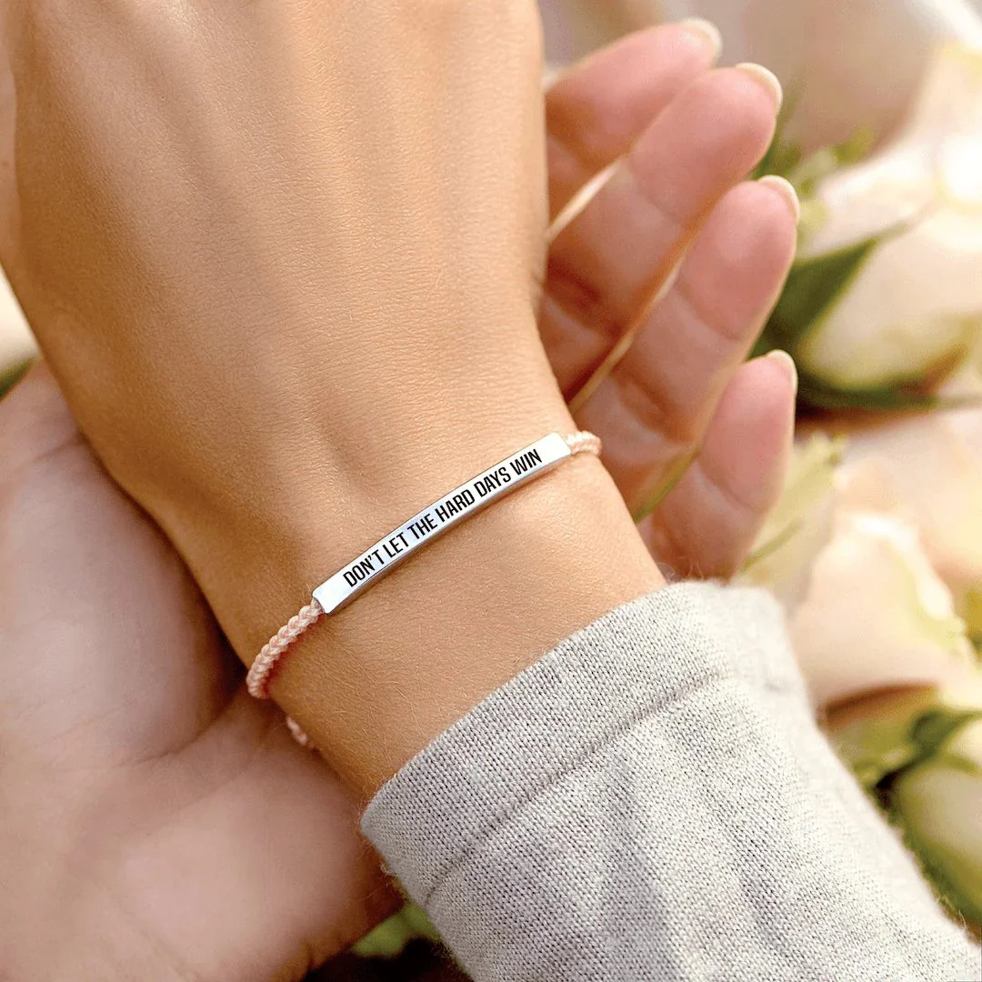 FOR LOVE - DON'T LET THE HARD DAYS WIN BRACELET - Image 3