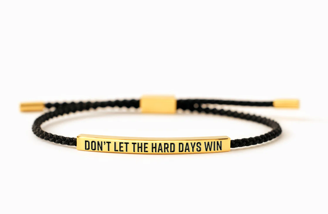 FOR LOVE - DON'T LET THE HARD DAYS WIN BRACELET - Image 4