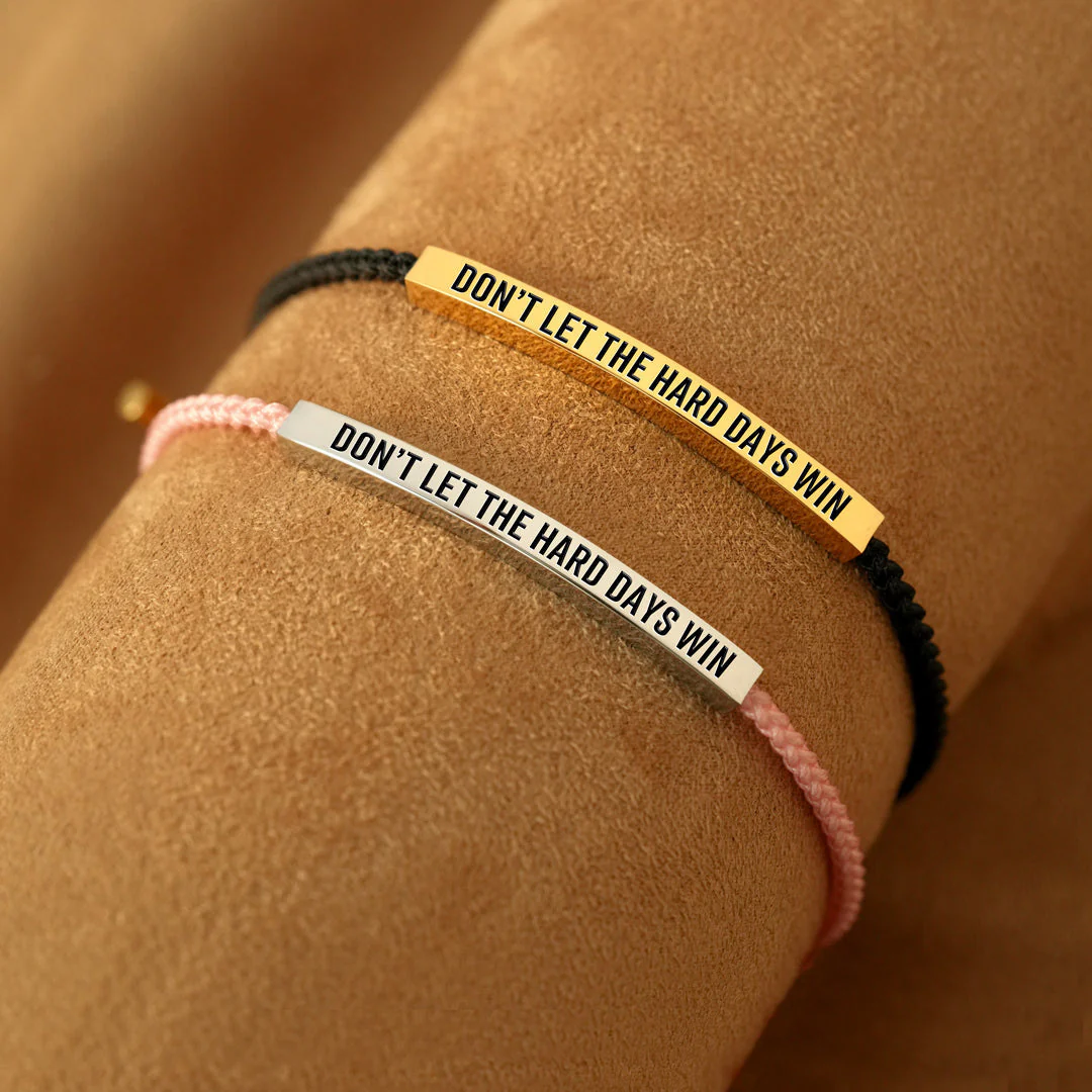 FOR LOVE - DON'T LET THE HARD DAYS WIN BRACELET - Image 5