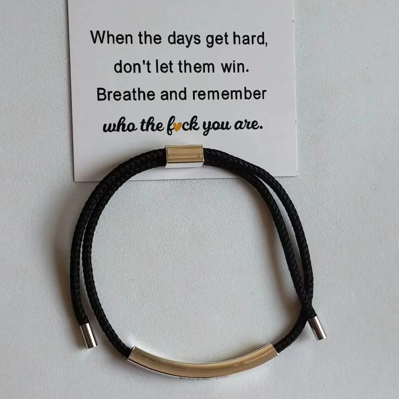 FOR LOVE - DON'T LET THE HARD DAYS WIN BRACELET - Image 8