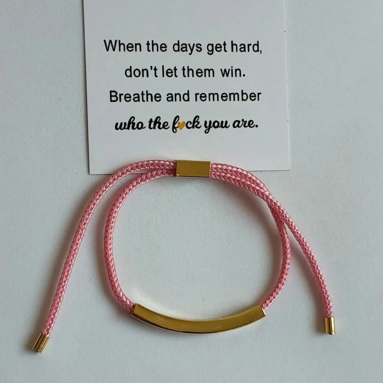 FOR LOVE - DON'T LET THE HARD DAYS WIN BRACELET - Image 9