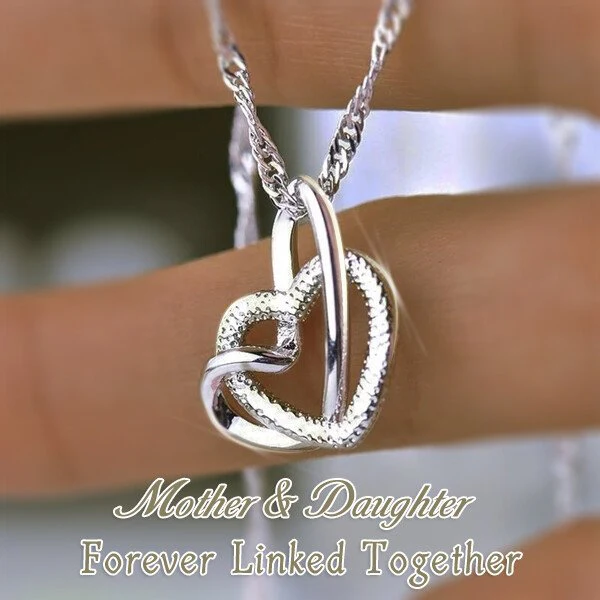 Interlocking Heart Necklace - Image 2