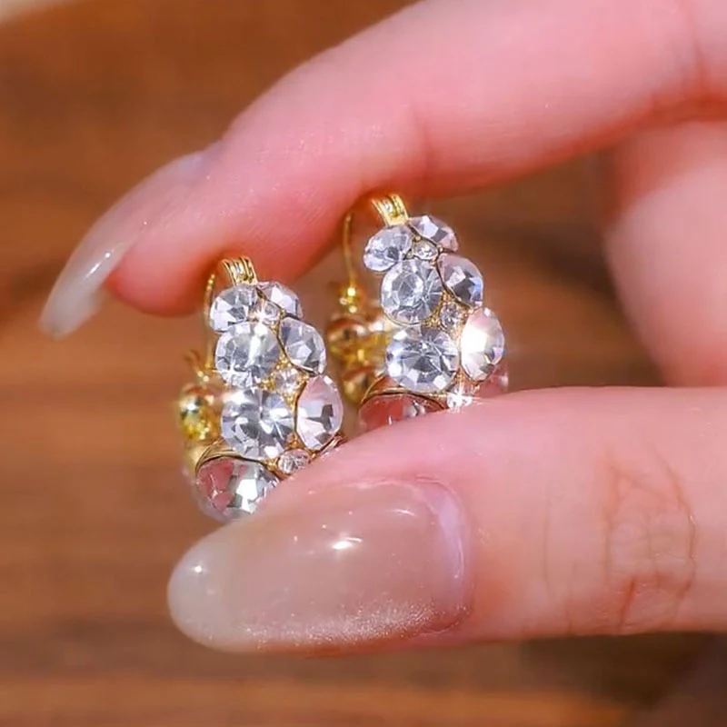 Hot Sale🎁Italy Style Zircon Sparkling Earrings - Image 3