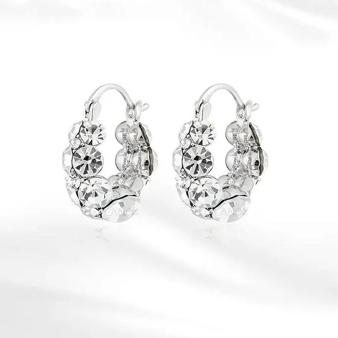 Hot Sale🎁Italy Style Zircon Sparkling Earrings - Image 4