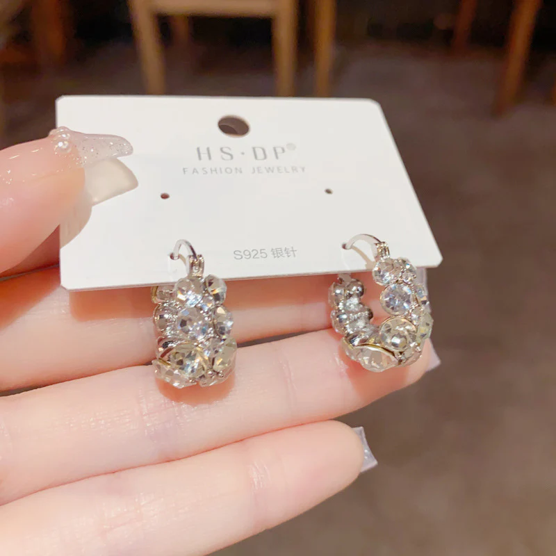 Hot Sale🎁Italy Style Zircon Sparkling Earrings - Image 7