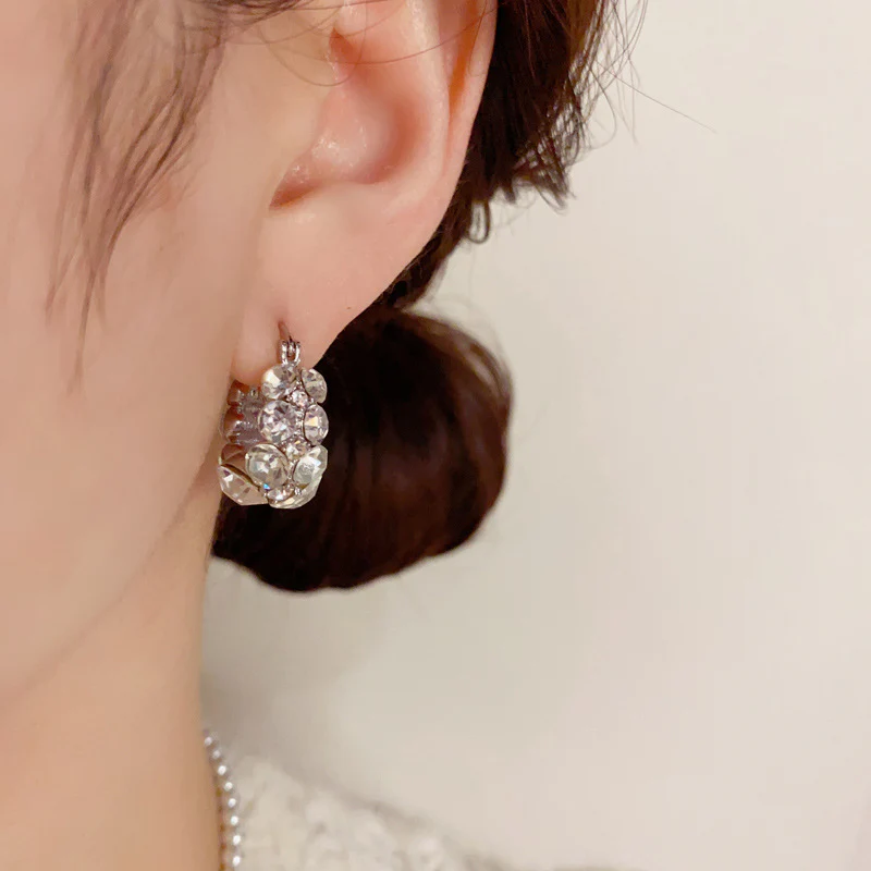 Hot Sale🎁Italy Style Zircon Sparkling Earrings - Image 8