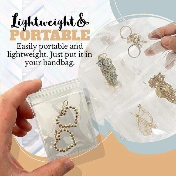 Transparent Jewellery Storage Book Set - Image 2