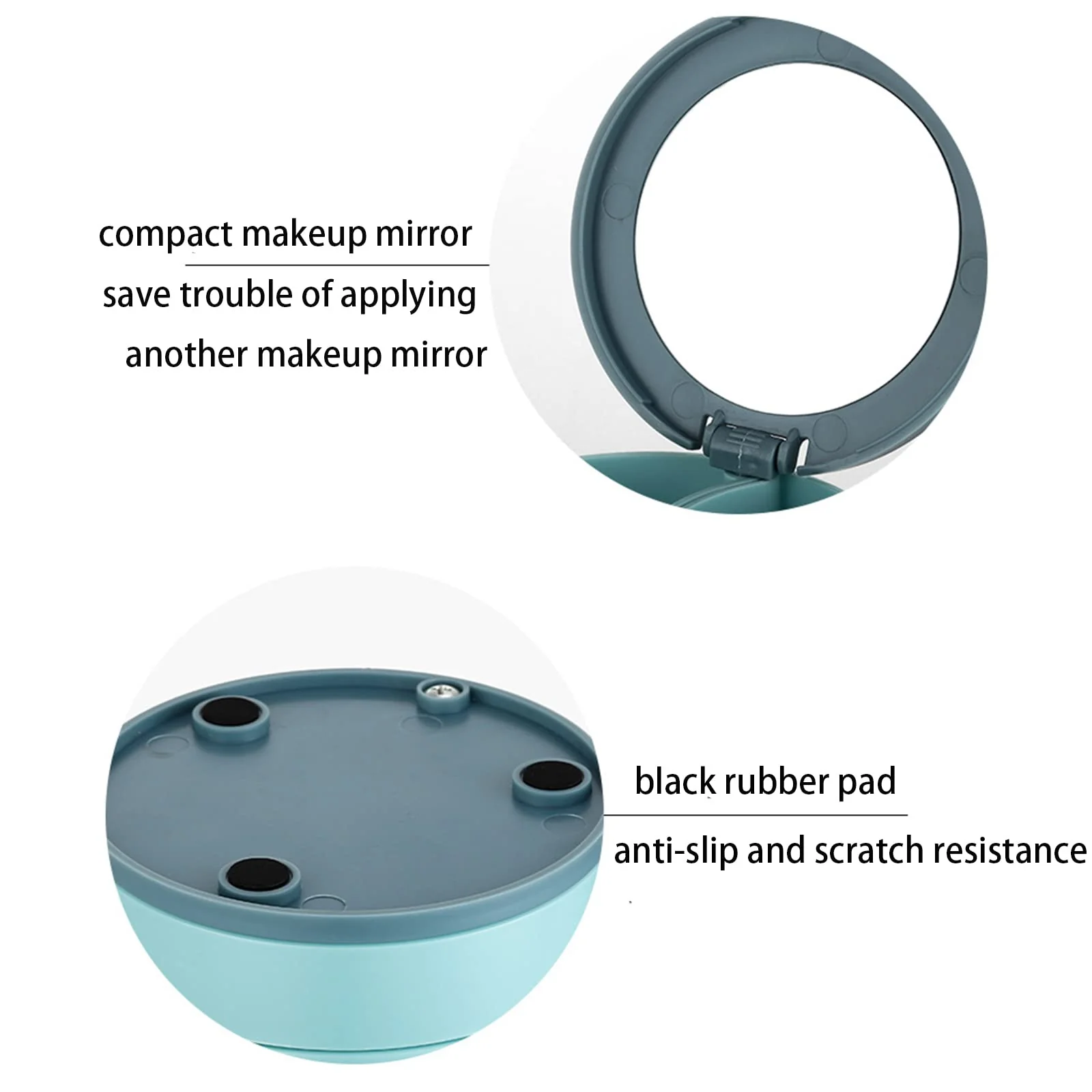 🌸MIRROR ROTATION JEWELRY STORAGE BOX - Image 6