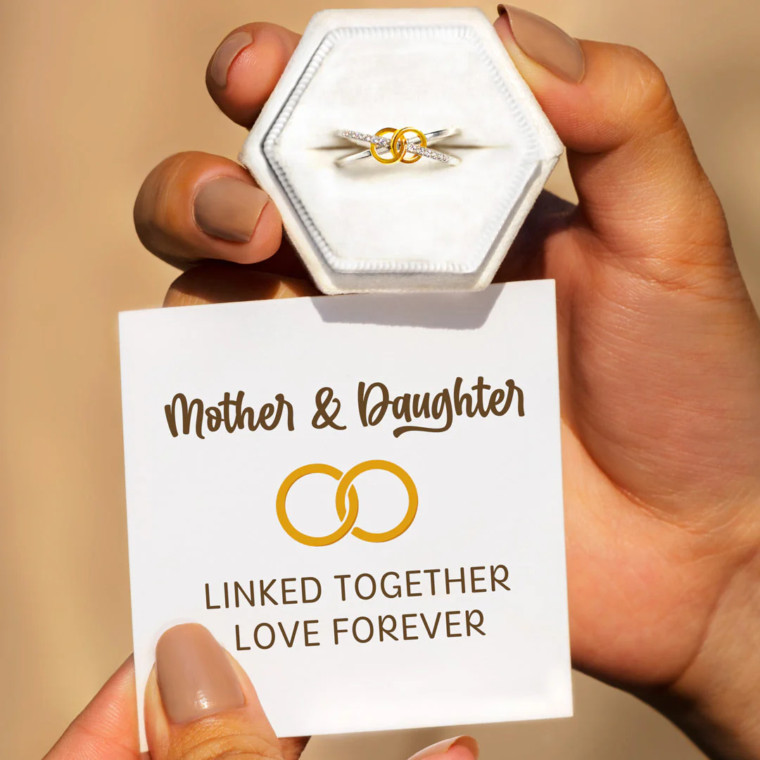 Linked Together Interlocking Ring - Image 3