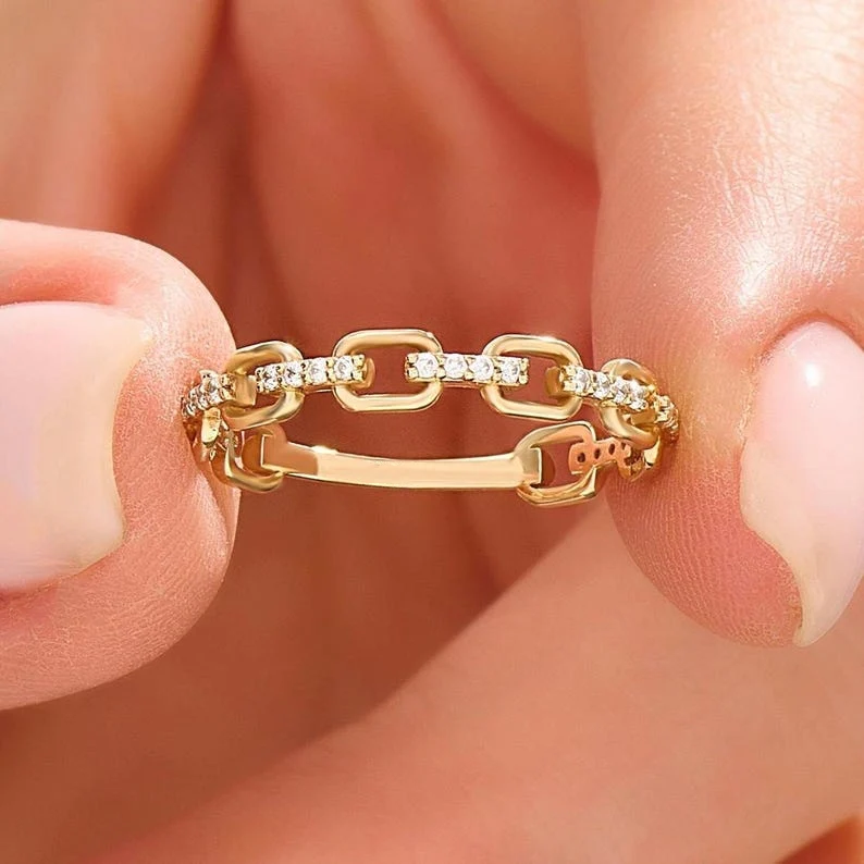 Mother And Daughter Forever Linked Together Ring - Image 7