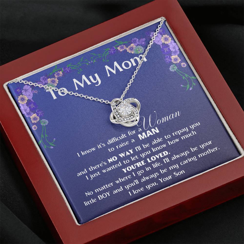 To My MOM - Love Knot Standard Box Love Knot, To My Beautiful Mom,Gift For Mom From Son - Image 5