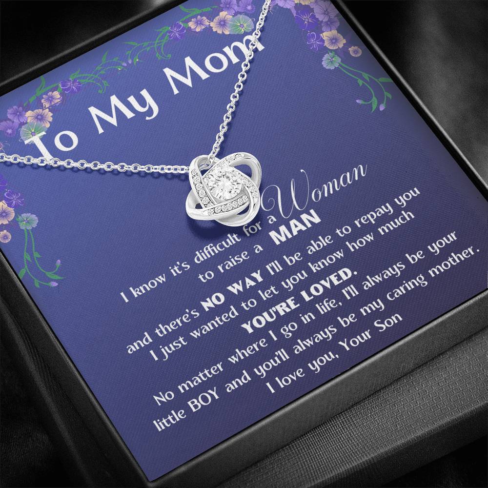 To My MOM - Love Knot Standard Box Love Knot, To My Beautiful Mom,Gift For Mom From Son - Image 7