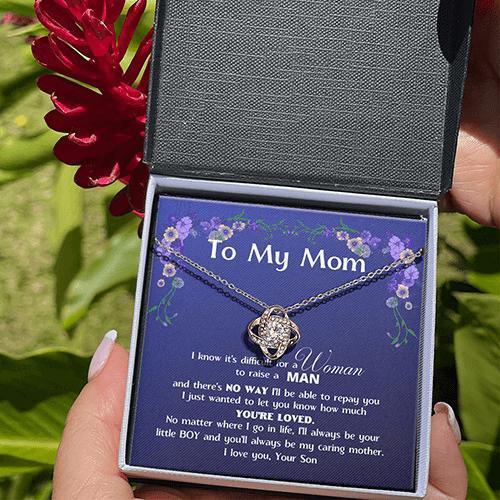 To My MOM - Love Knot Standard Box Love Knot, To My Beautiful Mom,Gift For Mom From Son - Image 8