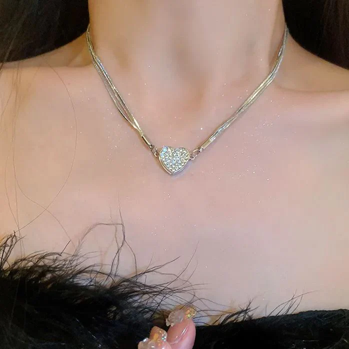 Hot Sale🎁Magnetic Love Patchwork Necklace - Image 4