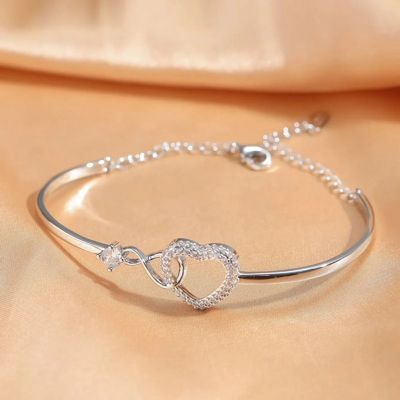 For Love - I Love You Until Infinity Runs Out Bracelet - Image 4