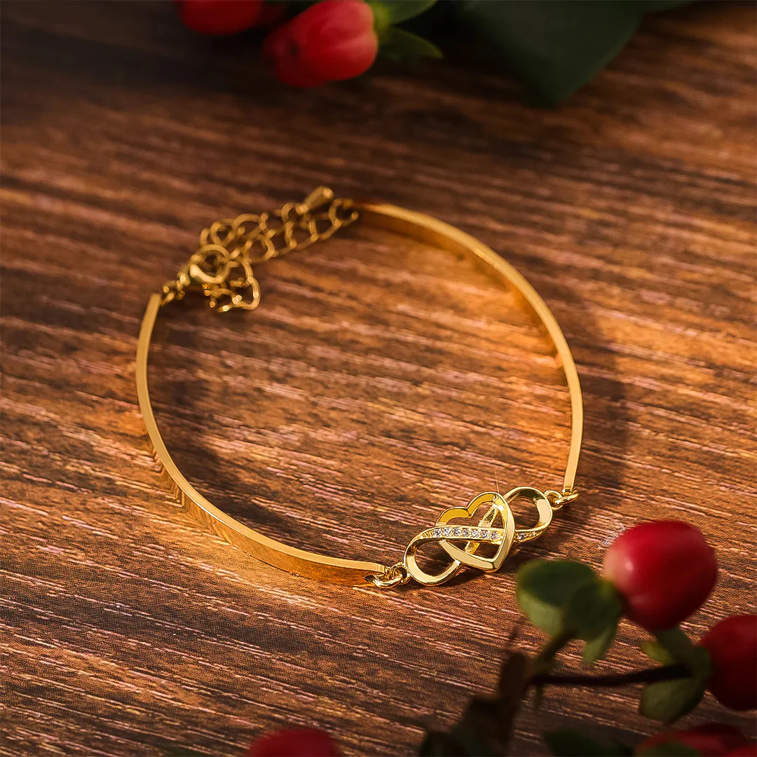 🌸2025 New Sale- I Love You Forever and Always Infinity Heart Bracelet - Image 9