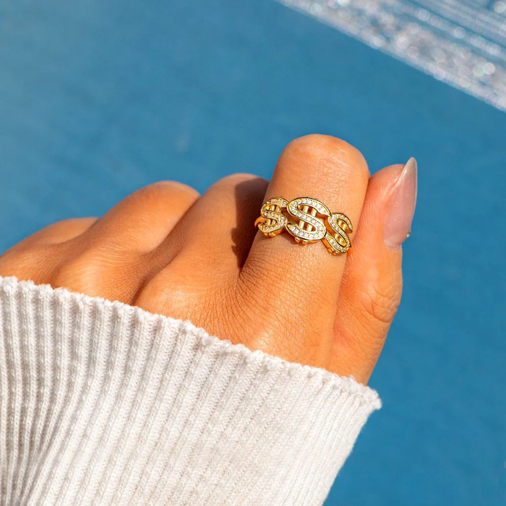 Mad Hustle & A Dope Soul Dollar Sign Ring - Image 5