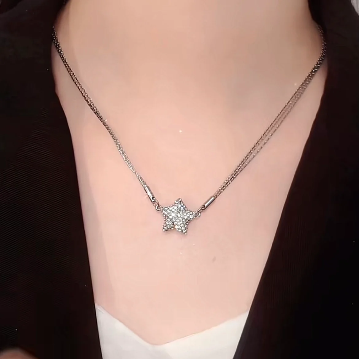 Hot Sale🎁Magnetic Star Patchwork Necklace - Image 7