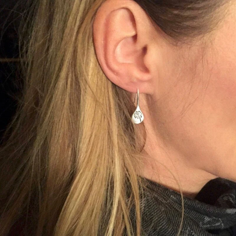 ‘Make A Wish’ Dandelion Earrings - Image 2