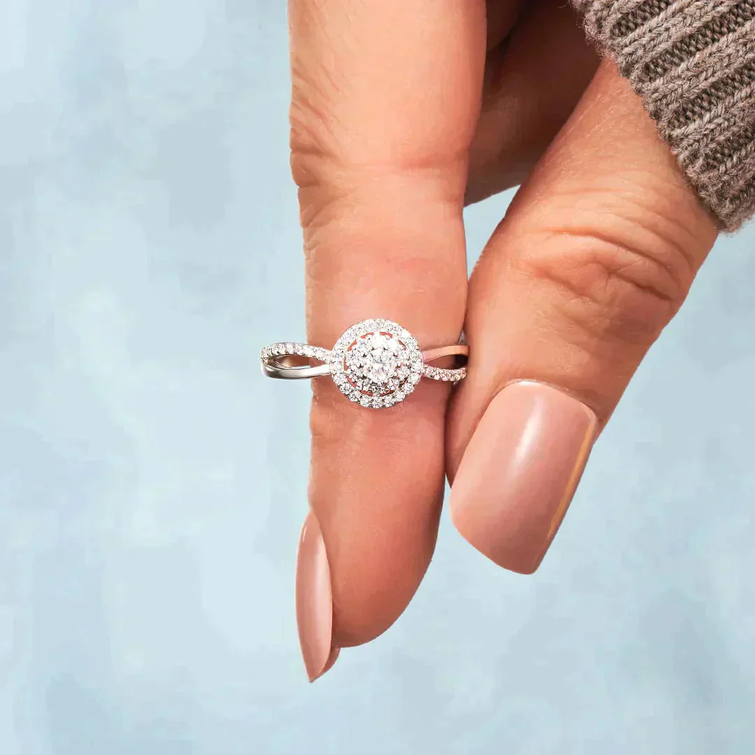 Matching Mother&Daughter Bond Circle Ring - Image 3