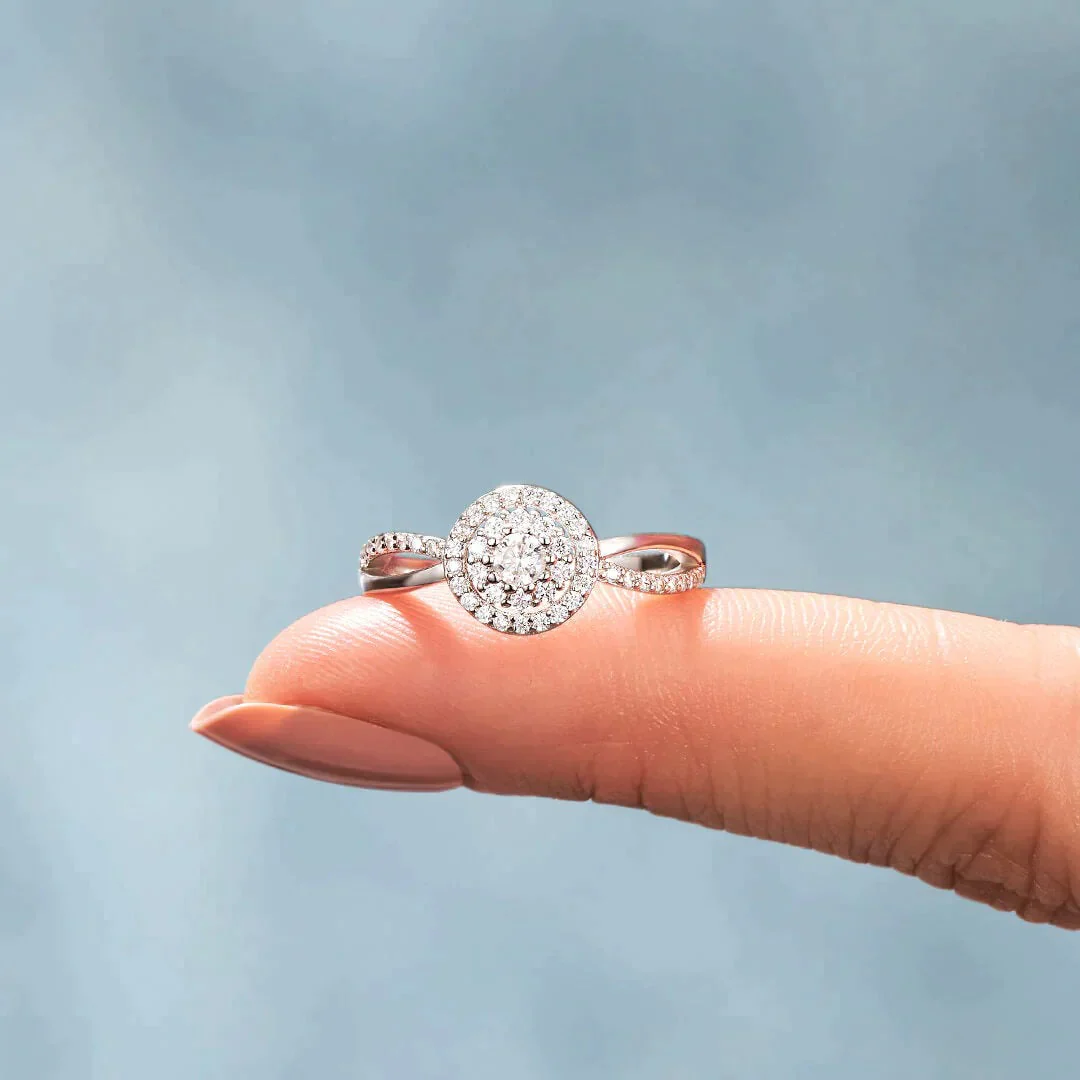 Matching Mother&Daughter Bond Circle Ring - Image 6