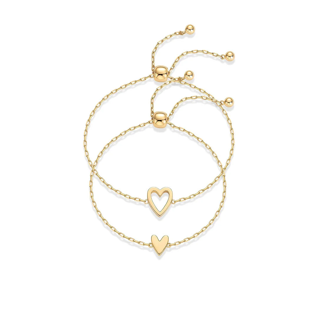 Mother & Daughter Matching Heart Beat Bracelet Set - Image 9