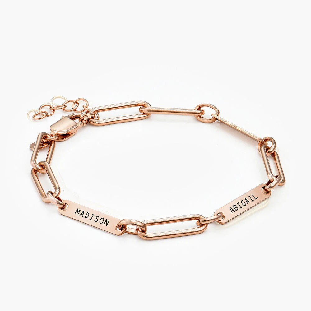 Minimalist Personalized Name Bracelet - Image 2