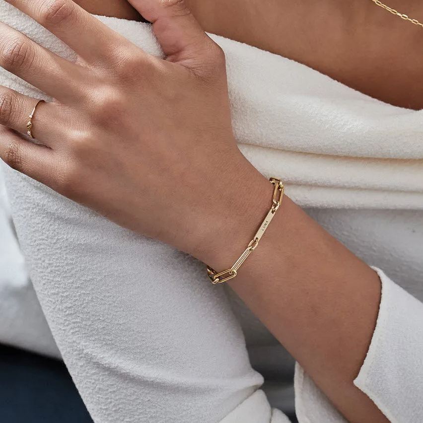 Minimalist Personalized Name Bracelet - Image 4