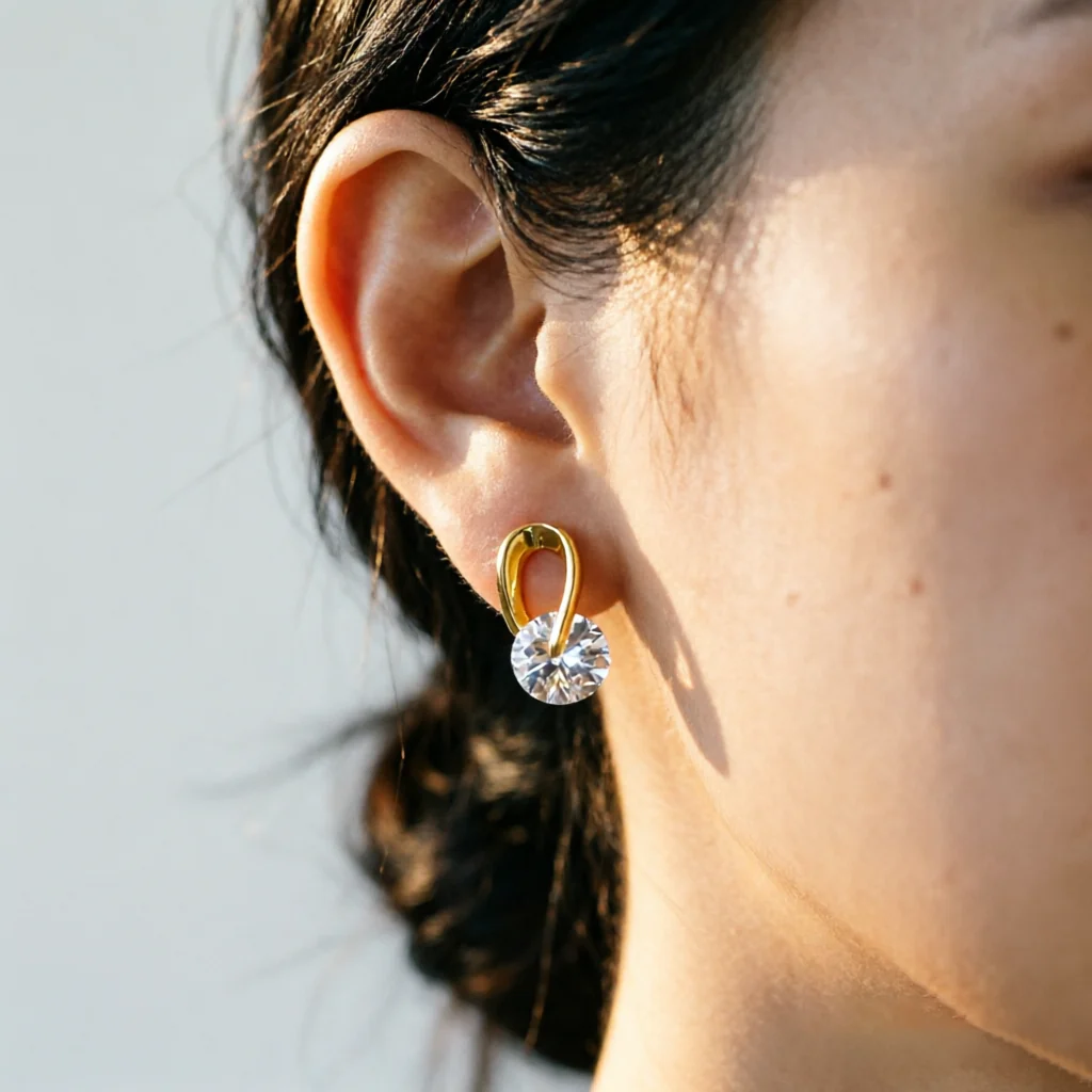 Hot Sale🎁Minimalist Zircon Stud Earrings - Image 5