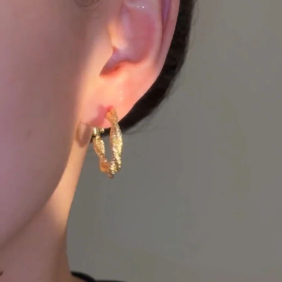 🌸Minimalist Style Hoop Earrings - Image 7