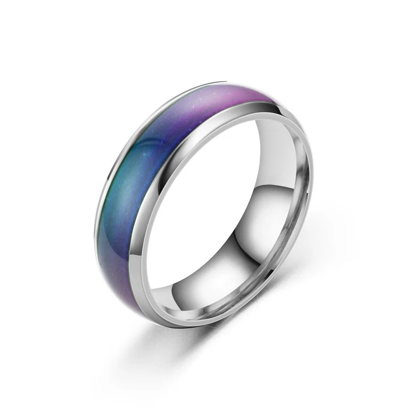 EMOTION TEMPERATURE COLOUR CHANGING MOOD RING - Image 3