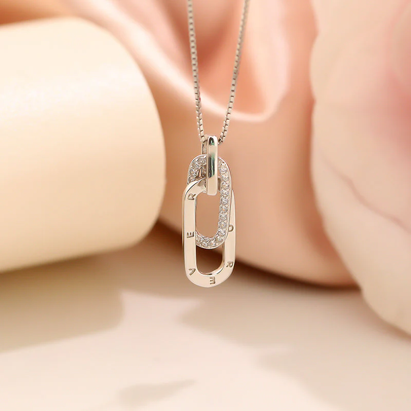 Hot Sale🎁"Mother & Daughter Forever Linked Together" Necklace - Image 2