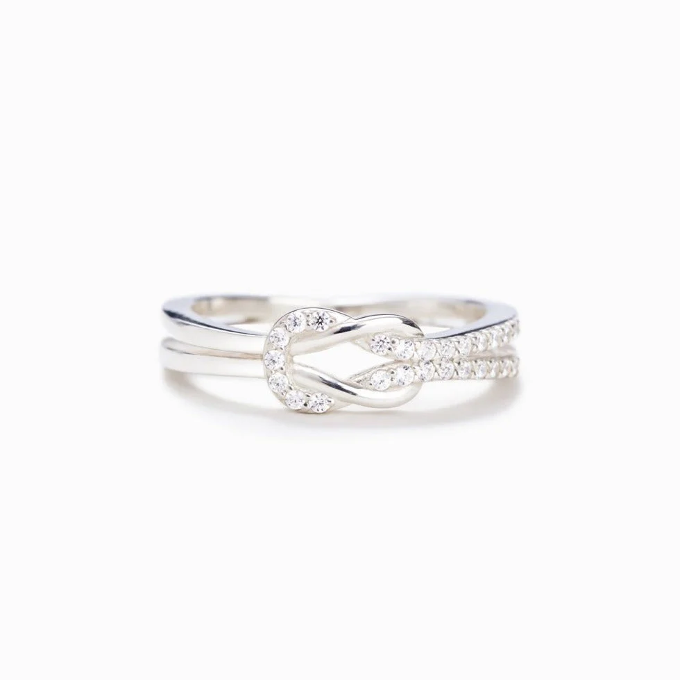 Hot Sale🎁S925 Silver Mother & Daughter Ring - Image 2