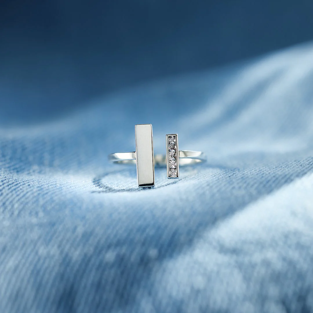 MOTHER DAUGHTER THICK AND THIN RING - Image 3