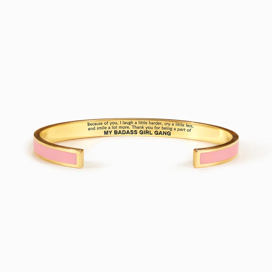 🎉NEW YEAR HOT SALE✨My Badass Girl Gang Multiple Color Bangle - Image 10
