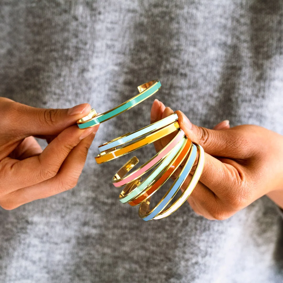 🎉NEW YEAR HOT SALE✨My Badass Girl Gang Multiple Color Bangle - Image 15