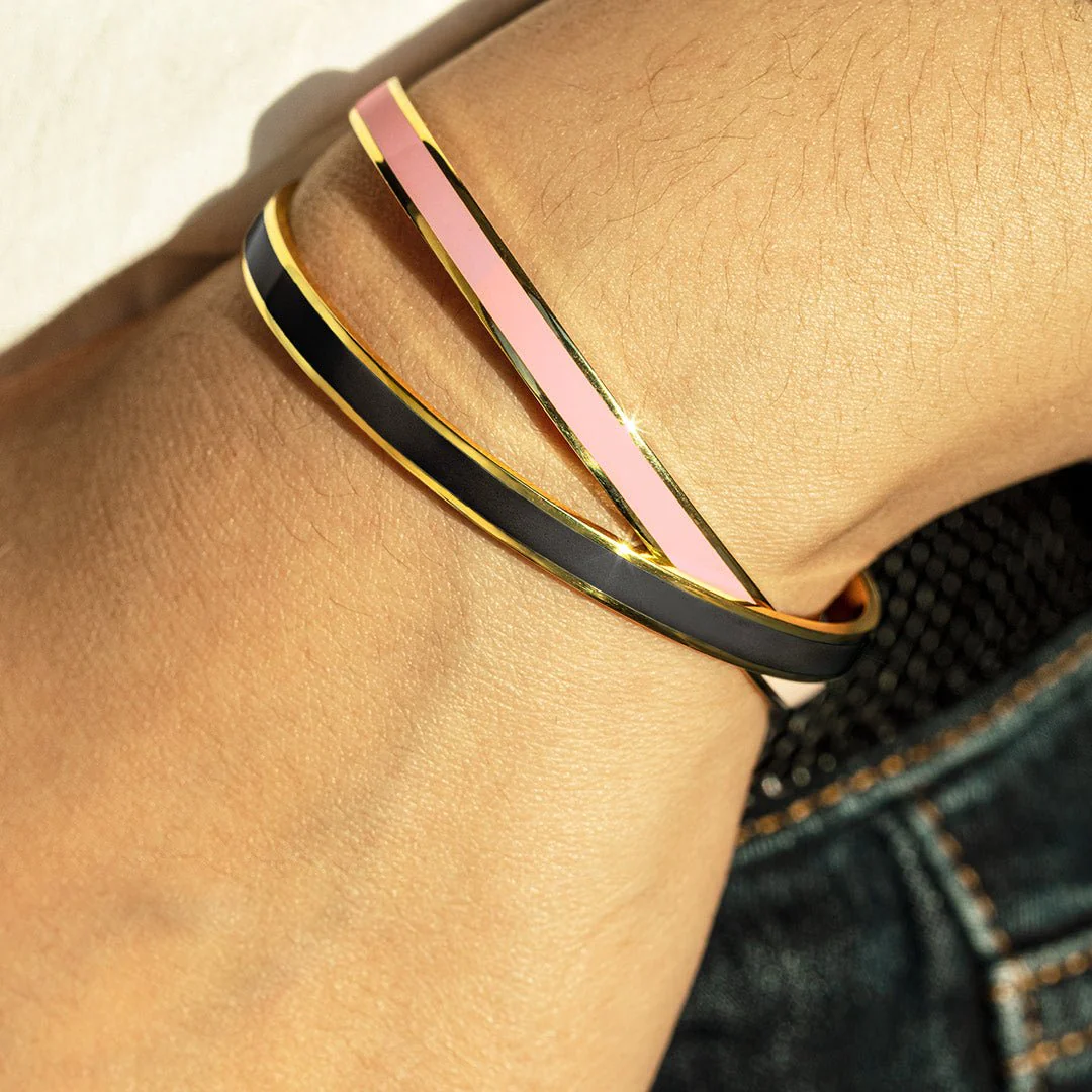 🎉NEW YEAR HOT SALE✨My Badass Girl Gang Multiple Color Bangle - Image 3