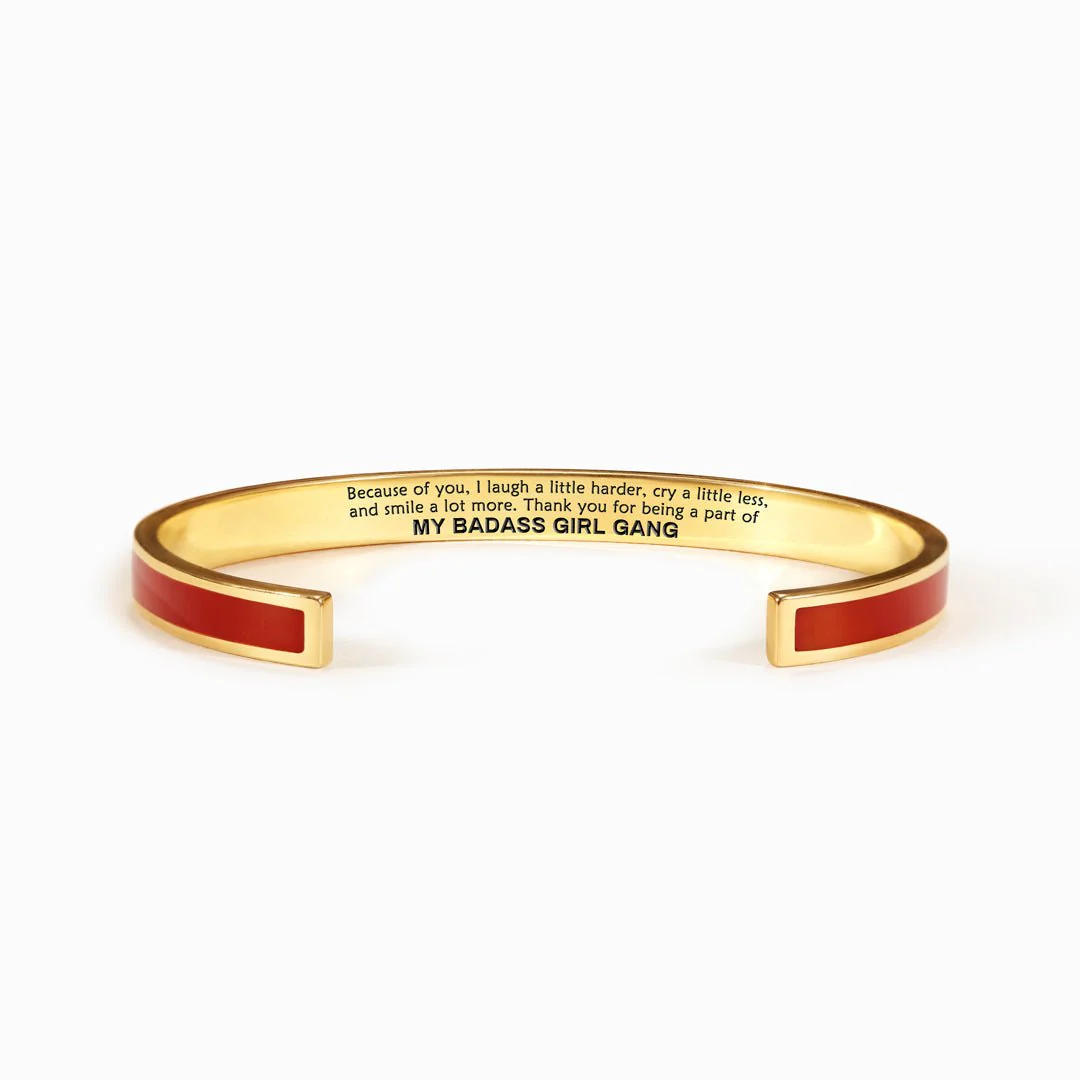 🔥Summer Hot Sale🌊My Badass Girl Gang Multiple Color Bangle - Image 13