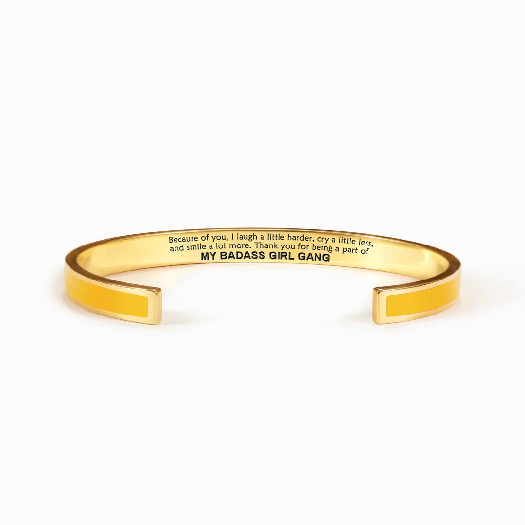 🔥Summer Hot Sale🌊My Badass Girl Gang Multiple Color Bangle - Image 15